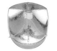 JEWEDECO Stainless Steel Round Hollow Pendant Tray with High-tensile Chain for Industrial Hanging Scales Claw Pan for Pocket Crane Pallet Weighing Precise Mechanical and Grocery Scale Use