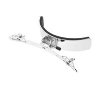 JEWEDECO Stainless Steel Snare Drum Leg Support Accessory Drum Support for Stable Percussion Performance Compatible with Silver Finish