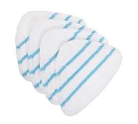 JEWEDECO Steam Mop Pads Washable and Reusable 4pcs Microfiber Triangle Heavy-duty Mop Covers for Efficient Floor Cleaning and Deep Cleaning Replacement for Steam Cleaner