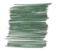 JEWEDECO Stems and Support Green 120pcs 15cm Floral Wire Securing Petals for Artificial Flower Arrangements for Faux Flower Stems for Arranging and Crafts
