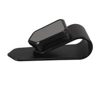 JEWEDECO Sunglass Holder for Car Visor Multifunctional Clip, Scratch Protection Design, Black Abs and Silicone Material, Suitable for Tickets and Cards Storage in Car Interior