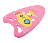 JEWEDECO Swimming Float Board Comfortable Grip Handle, Eva Material Swim Training Kickboard for Beginners, Suitable for Beach and Indoor Swimming Pool Use, Creative Pink Design for Summer