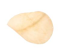 JEWEDECO Tambourine Drum Head Sheepskin Replacement Skin for African Drum for Percussion Instruments and Music Performance