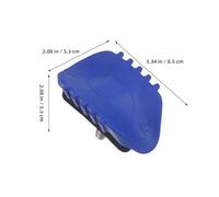 JEWEDECO Tire Rim Lock Motorcycle Rim Clamp Width 2.15inch Prevents Tire Slippage and Detachment Sturdy Off-road Motorcycle Accessory