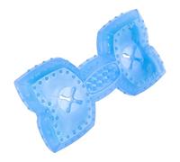 JEWEDECO Tpr Dog Bite with Cooling for Summer Interactive Chew for Puppies Teeth Cleaning Molar Care Leak-feature Pet for Playful Dogs