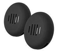 JEWEDECO Travel Makeup Sponge Holder Case 2pcs Silicone Makeup Beauty Sponge Organizer Breathable Shatterproof Compact Cosmetic Case for Travel and Daily Use