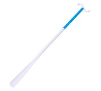 JEWEDECO Two-in-one Dressing Stick with Handled Shoe Horn and Sock Removing Function for Elderly and Disabled Abs Material Long Handle Dressing Aid and Travel Assistance