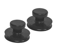 JEWEDECO Und Bowl Tools 2 Pack Suction Bowl Handles Rubber Bowl Lifter Bowl Suction Cup for Meditation Prayer