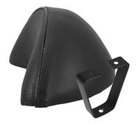 JEWEDECO Universal Electric Bicycle Backrest Black Cushion and Bracket, Replacement Rear Rest Back Cushion for Electric Scooter and Bike Seats, Supportive Motorcycle Seat Accessory