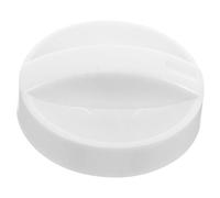 JEWEDECO Universal Replacement Microwave Knob with Cross Timer Design White Plastic Microwave Oven Part Easy to Operate