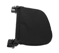 JEWEDECO Universal Stroller Footrest Extension 21Cm Black, Pram Pedal Replacement for Pushchair, Umbrella Stroller Footboard Accessory for Comfort