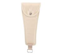 JEWEDECO Universal Stroller Safety Crotch Pad with Pu Leather Material, Detachable Anti-Slip Baby Crotch Cushion for Newborns and Toddlers, for Secure and Comfortable Stroller Use