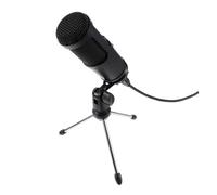 JEWEDECO Usb Computer Microphone Condenser Mic for Live Recording Streaming Conference Call Bracket Easy Volume Random Style