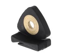 JEWEDECO Viola Practice Mute Black for Violin and Viola Easy to Install Protects Hearing Classic Black Design for Quiet Practice and Daily Use Noise Reduction Silence Tool