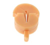 JEWEDECO Violin Mute Rubber Tourte Style Practice Silencer for Small Violin Accessories Portable Mute