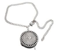 JEWEDECO Waist Chain Bag Rhinestones Mini Cross Body Bag for Women Glitter Fanny Pack Rhinestone Decorated Stylish and Modern