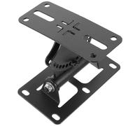 JEWEDECO Wall Shelf Speaker Stand Rotatable Column Loudspeaker Wall Mount Zinc Alloy with Easy Installation and High Durability for Other Venues and Engineering Stages