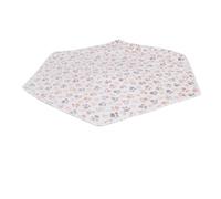 JEWEDECO Washable Absorbent Pee Pad for Pets Hexagonal Coral Fleece Mat with Easy Cleaning Feature for Indoor Areas and Crate Use Suitable for Dogs and Cats during Winter