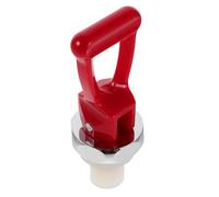 JEWEDECO Water Dispenser Faucet Handle Plastic and Metal Construction with Stable and Secure Handle, Easy Water Flow Control for Hot and Cold Beverages Suitable for Insulated Beverage