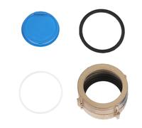 JEWEDECO Water Meter Cap Meter Covers outside Practical Fit Crystal Readings Copper Plastic 1/2' 3/4' for Outdoor Installation DIY Maintenance