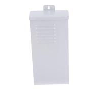 JEWEDECO Waterproof Electrical Enclosure Weatherproof Junction Box Steel White for Lights, Distribution Applications, Industrial Zones and Emergency Repairs