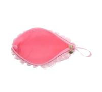 JEWEDECO Waterproof Zippered Storage Organizer Dance Shoe Bag Elegant Ballet Lace Design Oxford Cloth Portable for Dancers and Daily Ballet Practice