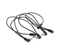 JEWEDECO Way Power Cable for Guitar and Bass Effect Pedals Daisy Chain Connector Right Angle Plugs Easy to Use for Neat Pedal Boards from Supply