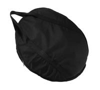 JEWEDECO Wear Resistant Small Circular Cymbal Bag Instrument Carrying Case Pouch Tote for Marching Band Storage and Transport