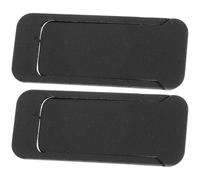 JEWEDECO Webcam Privacy Cover Slider for Laptop and Mobile, Black Webcam Cover Slide, 2pcs Camera Shield for Privacy Protection