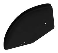 JEWEDECO Wheelchair Splash Guard Left Side Abs Plastic Mudguard Protects Components from Grit Convenient Installation Suitable for Manual and Electric Wheelchairs on Urban Streets