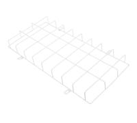 JEWEDECO White Iron Exit Light Guard Cage for Emergency Light and Exit Sign Protection, Easy to Clean Metal Cage Preventing Damage in Commercial Spaces and Offices