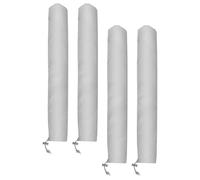 JEWEDECO Windshield Wiper Covers with 210d Oxford Cloth Material 2 Pairs for Car Wiper Blades Simple Installation, Weather-resistant Protection for Extreme Weather and Vehicle Use