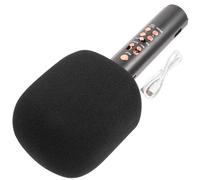 JEWEDECO Wireless Handheld Microphone and Portable Design with Built-in Battery 1000-1200mah Capacity, Abs and Sponge Material, for Ktv and Outdoor Singing Sessions