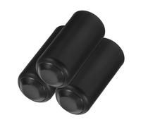 JEWEDECO Wireless Mic Battery Plastic Covers in Assorted Colours 3pcs Screw On Caps Compatible PGX24 SLX24 PG58 BETA58 Easy Install for Home KTV Stage Meeting