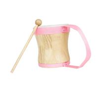 JEWEDECO Wooden Hand Drum for Boys and Girls Drum Stick for Early Education Percussion Instruments for Adults