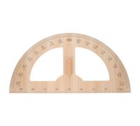 JEWEDECO Wooden Measuring Ruler Teaching Aid for Interactive Lessons and Teaching, Reusable Educational Tool Enhancing Classroom Instruction, Sturdy Wood Material, Suitable for Students