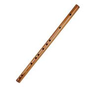 JEWEDECO Wooden Piccolo Flute in Key C with Protective Velvet Bag, Small Beginner-friendly Bamboo Wind Instrument for Music Students and Children