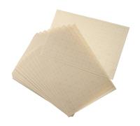 JEWEDECO Xuan Paper Calligraphy Rice Paper Sheets for Chinese Calligraphy Practice 3.0cm Grid 70 Squares for Students and Artists Writing and Brush Painting