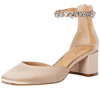 Jewel Badgley Mischka Women's Cathleen Pump, Champagne, 6.5 UK