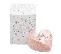 Jewel Candle Red Heart Shaped Bath Bomb - Sweetheart Ring - Small - 165g