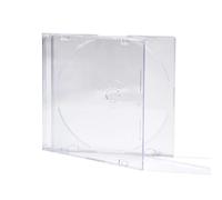 Jewel CD Cases 5.2mm Transparent Tray 10