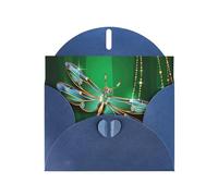 jewel dragonfly Greeting Card With Envelope, Birthday Card, Christmas Card, Invitation Card, 3 Colors