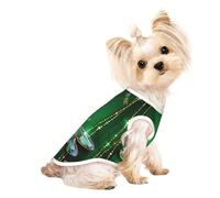 jewel dragonfly print Dog Clothes T Shirts for Small Dogs Breathable Puppy Kitten Dog Shirts for Pet Dogs Cats