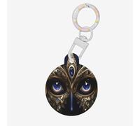 Jewel Eye Dog Tags Round Pet Tag,Acrylic Pet ID Tags Durable and Stylish,Perfect for Small to Large Pets