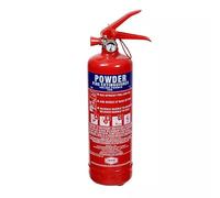 Jewel Fire Group 1KG ABC Powder Fire Extinguisher - Compact Class A B C Protection for Home, Vehicle, Garage, Caravan and Workshop