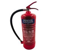 Jewel Fire Group 6KG ABC Powder Fire Extinguisher - 27A 144B C, BS EN3 Certified for Workshop, Warehouse, Garage and Commercial Use