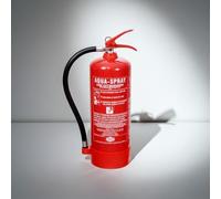 Jewel Fire Group 6L Aqua Spray Fire Extinguisher - 21A, BS EN3 Certified, Water Additive Class A Protection for Office, School, Shop and Workplace