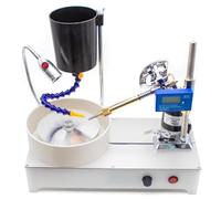 Jewel Polishing Grinding Machine, Digital Display, 2800rpm, Low Noise and Smooth Operation, for Jewelry, Glass, Jade Processing
