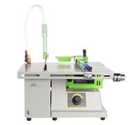 Jewel Polishing Grinding Machine, Gem Faceting Machine with Mechanical Handle, 500-7000 RPM, Platform Cutting Capacity 50mm, Flexible Shaft Clamping Diameter 0.3-4mm, for Jewelry