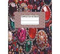 Jewel Vibes Only Composition Notebook Wide Ruled: For Students, Teens, Adults Journaling| 7.5 x 9.25 inches|,100 pages